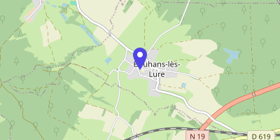 Carte OpenStreetMap — 6 Grande-Rue, Bouhans-lès-Lure