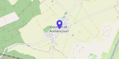Carte OpenStreetMap — 2 rue James-Smales, Couvron-et-Aumencourt