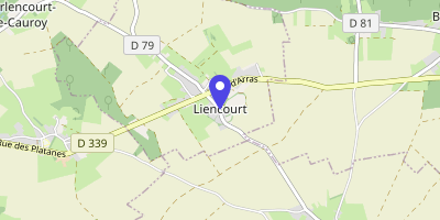 Carte OpenStreetMap — 11 rue 8-mai-1945, Liencourt