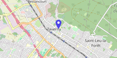 Carte OpenStreetMap — 2 place Charles-de-Gaulle, Taverny