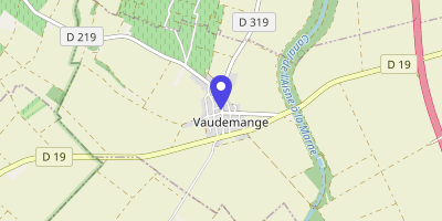 Carte OpenStreetMap — 3 Grande-Rue, Vaudemange