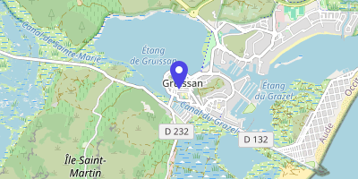 Carte OpenStreetMap — Boulevard Victor-Hugo, Gruissan
