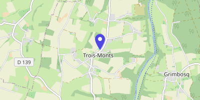 Carte OpenStreetMap — 2 place de la Mairie, Montillières-sur-Orne