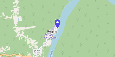 Carte OpenStreetMap — Rue Gaston-Monnerville, Régina