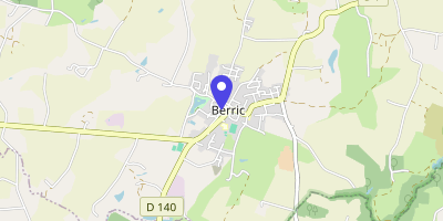 Carte OpenStreetMap — 16 place de l'Église, Berric