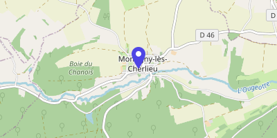Carte OpenStreetMap — 1 rue de l'Église, Montigny-lès-Cherlieu