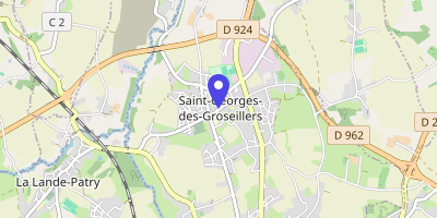 Carte OpenStreetMap — 3 avenue Charles-de-Gaulle, Saint-Georges-des-Groseillers