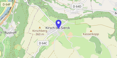Carte OpenStreetMap — 28 rue de Verdun, Kirsch-lès-Sierck