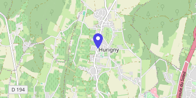 Carte OpenStreetMap — 2980 route de Mâcon, Hurigny