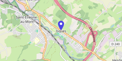 Carte OpenStreetMap — 168 route Nationale, Isques