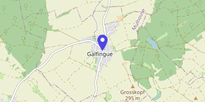 Carte OpenStreetMap — 15 rue du 25-Novembre-1944, Galfingue