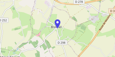 Carte OpenStreetMap — 23 route d'Aube, Brethel
