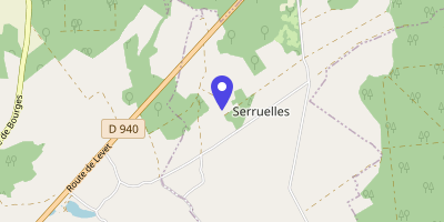 Carte OpenStreetMap — 3 route de la Mairie, Serruelles