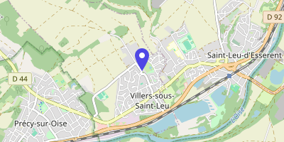 Carte OpenStreetMap — 28 rue de l'Église, Villers-sous-Saint-Leu