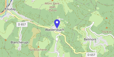 Carte OpenStreetMap — 17 rue de la Suisse, Waldersbach