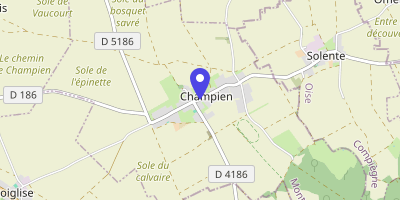 Carte OpenStreetMap — Champien