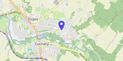 Carte OpenStreetMap — 28 rue du Clocher, Truyes