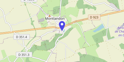Carte OpenStreetMap — 8 rue de la Mairie, Montlandon
