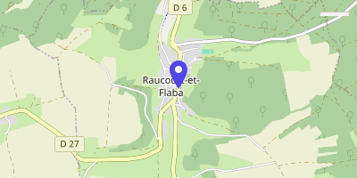Carte OpenStreetMap — Place de la Halle, Raucourt-et-Flaba