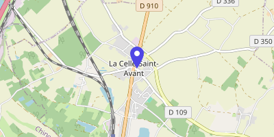 Carte OpenStreetMap — 3 place du 8-Mai-1945, La Celle-Saint-Avant