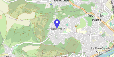 Carte OpenStreetMap — 14 rue Paul-Ferry, Plappeville