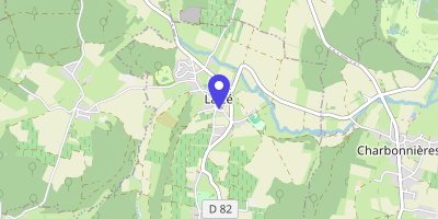 Carte OpenStreetMap — 35 rue du Prieuré, Laizé