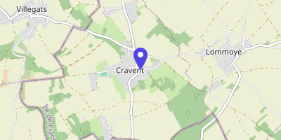 Carte OpenStreetMap — 25 rue André-Mojard, Cravent
