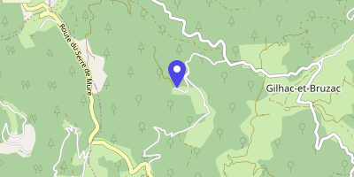 Carte OpenStreetMap — 545 route de Charbonnier, Gilhac-et-Bruzac