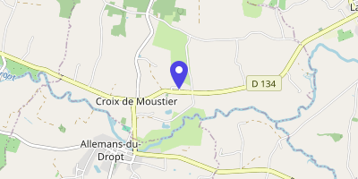 Carte OpenStreetMap — 204 chemin de Ronde, Moustier