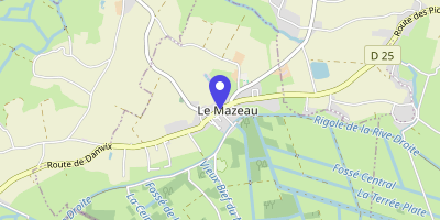 Carte OpenStreetMap — 10 rue Principale, Le Mazeau