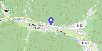 Carte OpenStreetMap — 49 rue Principale, Lautenbach