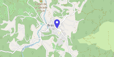 Carte OpenStreetMap — 45 Route de Brignoles, Bras