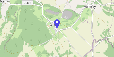 Carte OpenStreetMap — 3 place de la Mairie, Gilley