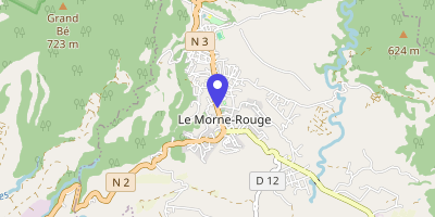 Carte OpenStreetMap — Avenue Edgard-Nestoret, Le Morne-Rouge