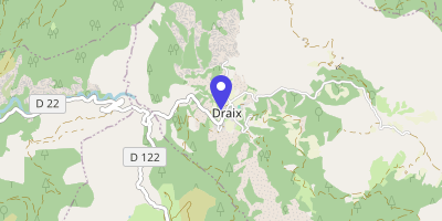 Carte OpenStreetMap — Le Village, Draix
