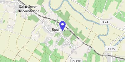 Carte OpenStreetMap — 2 allée de l'École, Rouffiac
