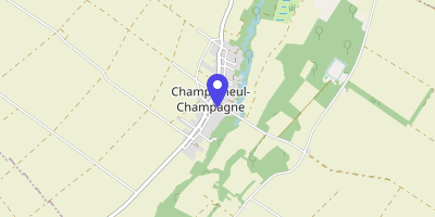 Carte OpenStreetMap — 1 rue Neuve-Saint-Rémy, Champigneul-Champagne