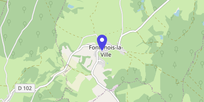 Carte OpenStreetMap — 1 rue de la Mairie, Fontenois-la-Ville