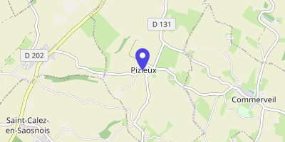Carte OpenStreetMap — 2 rue du Marronnier, Pizieux