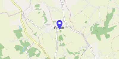 Carte OpenStreetMap — 2 place de l'Église, Fortan