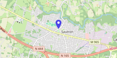 Carte OpenStreetMap — 14 rue de la vallée, Sautron