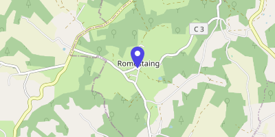 Carte OpenStreetMap — 50 place de la Mairie, Romestaing