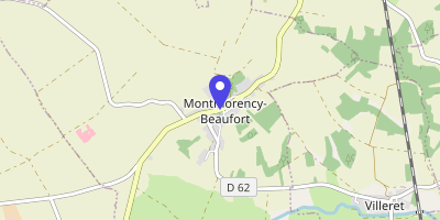 Carte OpenStreetMap — 23 rue Principale, Montmorency-Beaufort