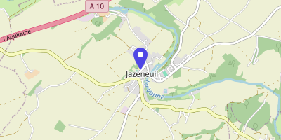 Carte OpenStreetMap — 10 rue du Vieux-Château, Jazeneuil