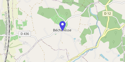 Carte OpenStreetMap — 6 rue Saint-Barthélémy, Bécheresse