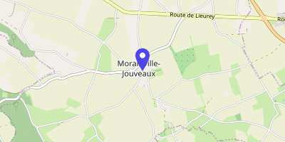 Carte OpenStreetMap — 1 rue de la Mairie, Morainville-Jouveaux