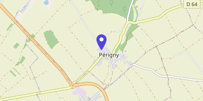 Carte OpenStreetMap — 1 rue du Coudray, Périgny