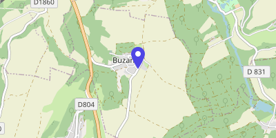 Carte OpenStreetMap — 4 rue de la Mairie, Buzancy