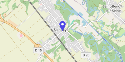 Carte OpenStreetMap — 4 avenue de la Gare, Saint-Lyé