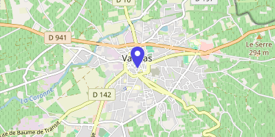 Carte OpenStreetMap — 8 place Aristide-Briand, Valréas